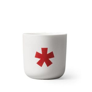 PLAYTYPE Taza Glifo | Asterisco - Rojo