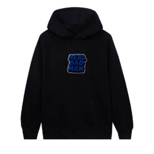 Sudadera con capucha RBM chenile negro 1