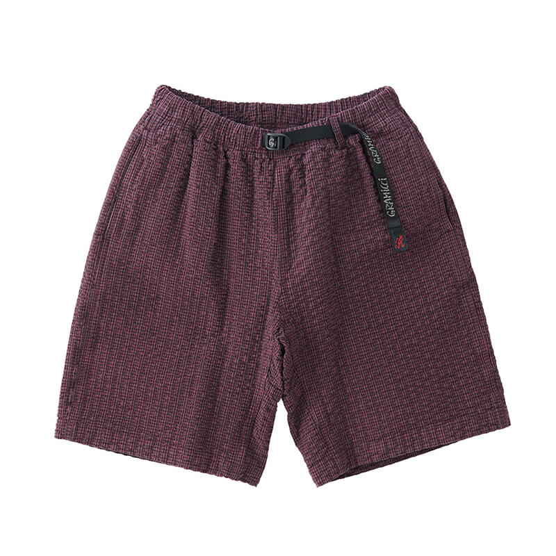 GRAMICCI og seersucker g short dusty maroon 1