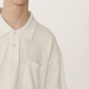 YMC Earth Polo T-Shirt - White