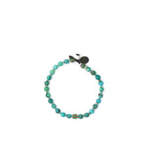 MIKIA Pulsera Piedra 5mm - Turquesa