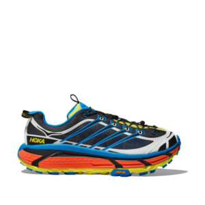 HOKA Mafate Three2 - Negro / Azul diva
