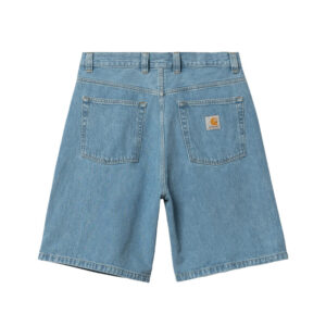 CARHARTT WIP Pantalón Corto Brandon - Azul Piedra Blanqueado