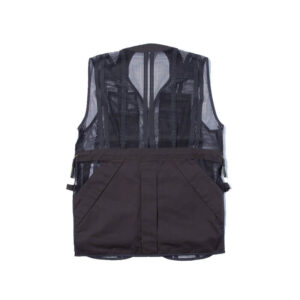 F/CE. Rope Mesh Long Vest - Charcoal