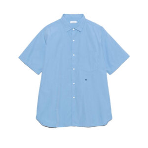 NANAMICA Regular Collar Wind Shirt - Sax