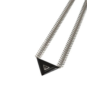 TOGA ARCHIVES Collar Triángulo Mágico - Negro