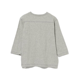 Camiseta 3/4 BEAMS BOY Knit Football - Gris