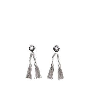 Pendientes TOGA ARCHIVES Double Fringe - Plata
