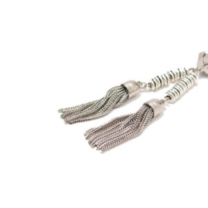 Pendientes TOGA ARCHIVES Double Fringe - Plata