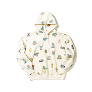 CHAMPION x ANGELO BAQUE Codex Sudadera con capucha - Blanco tiza