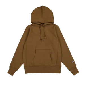 Sudadera con capucha CHAMPION MADE IN USA - Caverna marrón