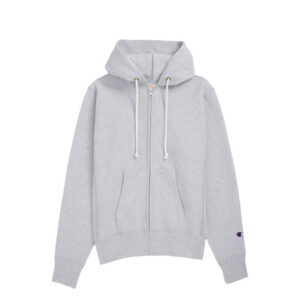 CHAMPION MADE IN USA Sudadera con capucha y cremallera - Plata