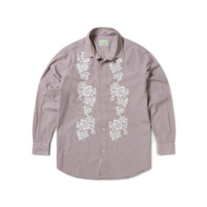 ARIES Lace Overprinted Poplin Shirt