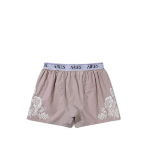 ARIES Lace Overprinted Poplin Boxer Short