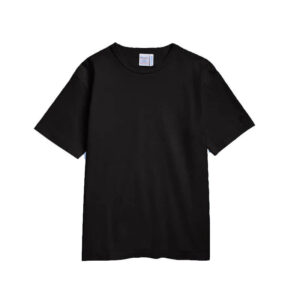 Camiseta de cuello redondo CHAMPION MADE IN USA - Negra