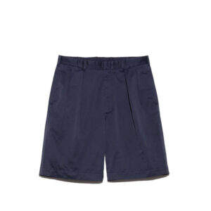 NANAMICA Pantalones cortos chinos con doble pliegue - Azul marino