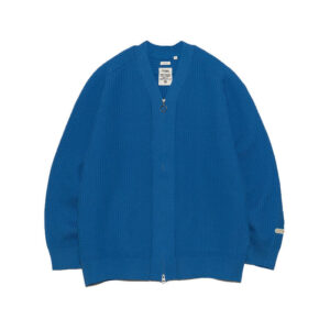 NANAMICA 5G Zip Cardigan - Azul