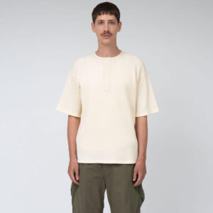 NANAMICA Camiseta térmica cuello Henry