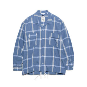 NANAMICA Camisa Palaka Check - Azul
