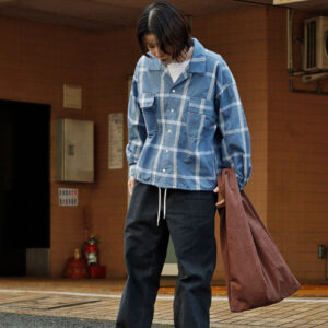 NANAMICA Camisa Palaka Check - Azul