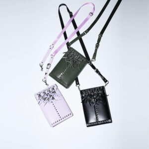TOGA ARCHIVE Leather Fringe Pouch - Black
