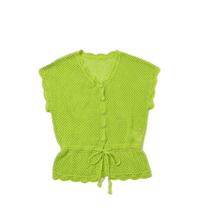 BEAMS BOY Chaleco 7Gauge Fishnet - Lima