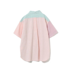 BEAMS BOY Camisa Seersucker Crazy