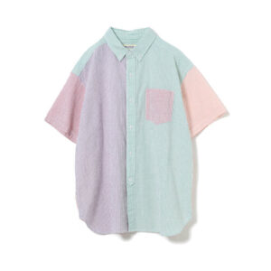 BEAMS BOY Camisa Seersucker Crazy