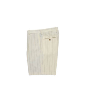 Pantalón Corto WACKO MARIA Doble Plisado (Tipo-12) - Blanco