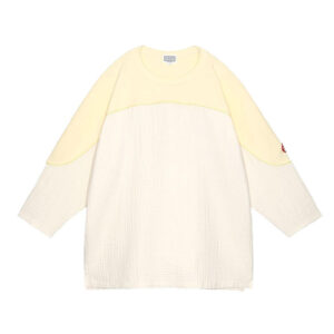 CAV EMPT Cuello redondo de gasa FB - Beige