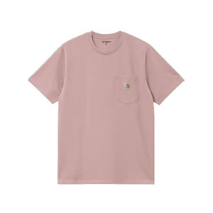 CARHARTT WIP Pocket T-Shirt - Glasey Pink