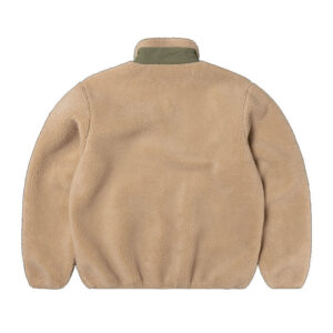 NO PROBLEMO Forest Heavy Fleece Jacket - Ecru