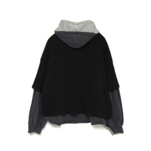 FACETASM Layered Hoodie - Navy