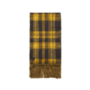 NICHOLAS DALEY Lyle &amp; Scott Knitted Tartan Scarf